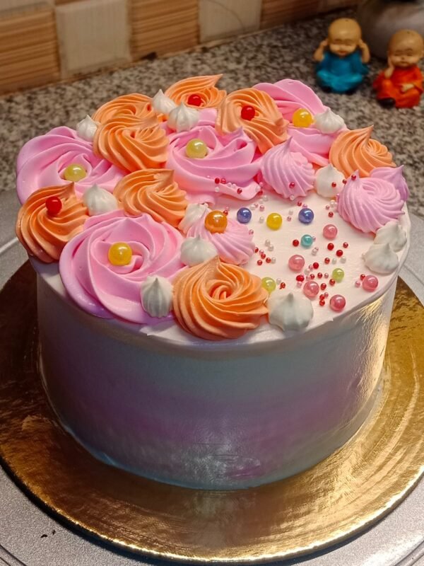 Vanilla with chocolate chunks Cake