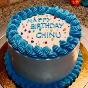 Vanilla with choco chips Cake