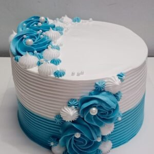 Rose delight designer cake in any flavour 1kg